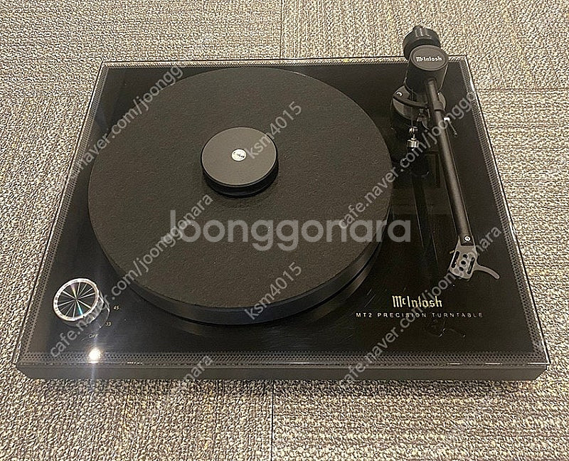 McIntosh(매킨토시) MT2 턴테이블 신동품--0
