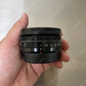 후지필름 27mm 팬케이크 렌즈