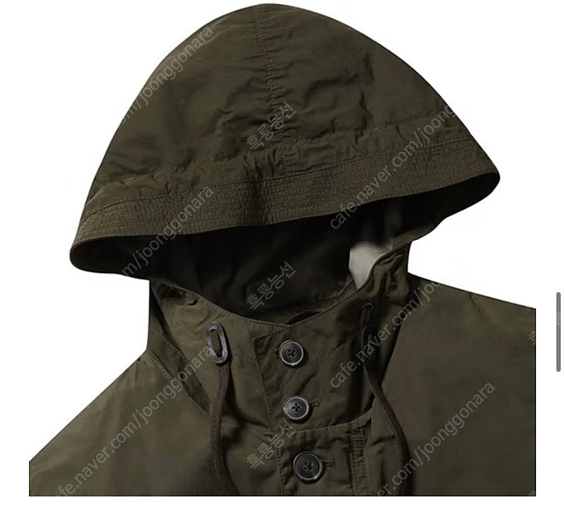 [series]시리즈 왁스드 코팅 후드 코트--5