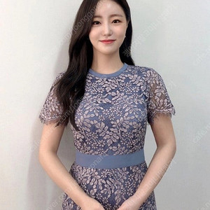 고급스러운 레이스 원피스, 호텔 결혼식 하객룩˙ ͜ʟ˙