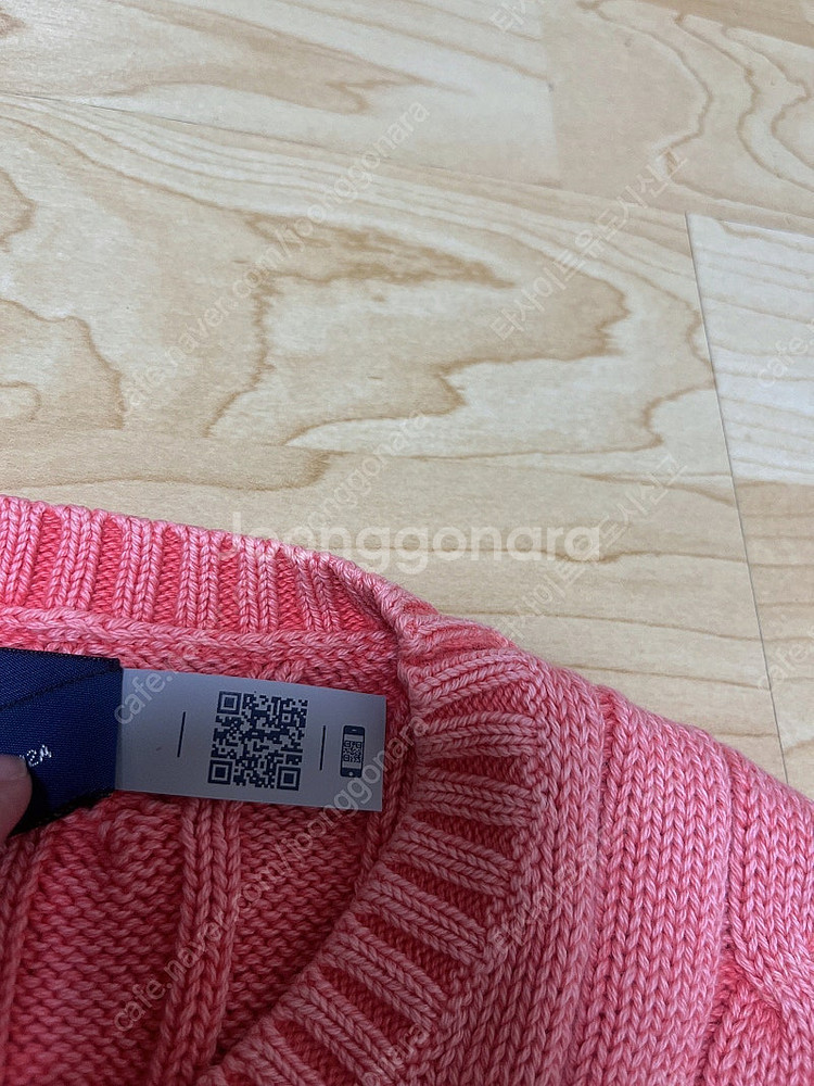 폴로 랄프로렌 케이블 포켓 숏슬리브 스웨터 반팔니트--7