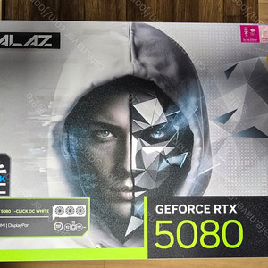 갤럭시 GALAZ RTX 5080 White 팝니다