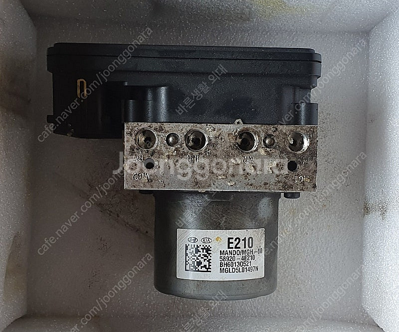 봉고3 ABS 모듈 58920-4E210--0