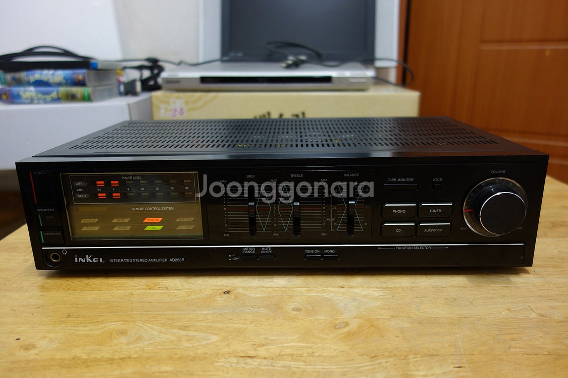 인켈 AD266R 대출력 인티엠프 ---- 3만원--1