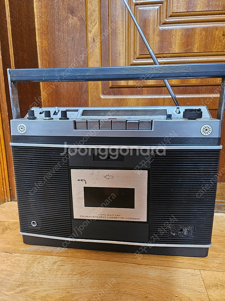 소니 FM/AM 스테레오 카세트 레코더 CF-550A(...--0