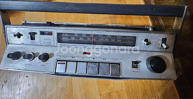 소니 FM/AM 스테레오 카세트 레코더 CF-550A(...--8