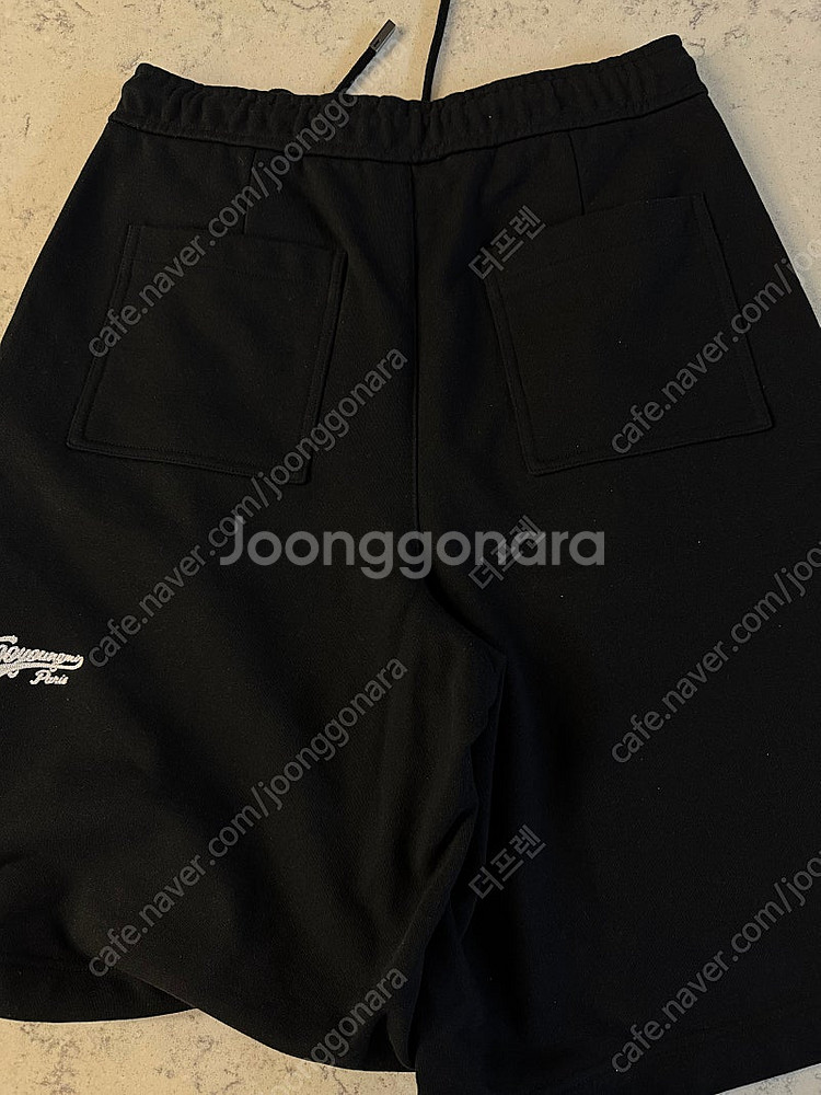 [새제품] 우영미 25fw 블랙 원턱 쇼츠--4
