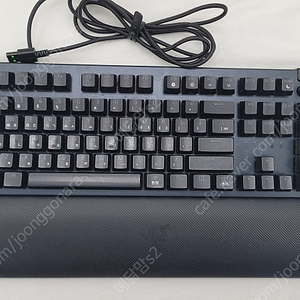 레이저 블랙위도우 v4 pro (미사용 전시제품, 황축) 게이밍키보드