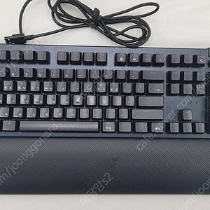 레이저 블랙위도우 v4 pro (미사용 전시제품, 황축) 게이밍키보드