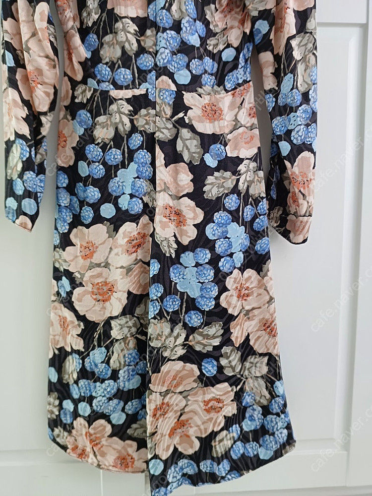 레베카 테일러 플라워 실크 원피스 00--7