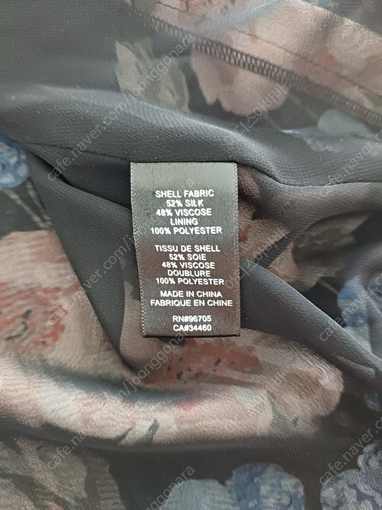 레베카 테일러 플라워 실크 원피스 00--8