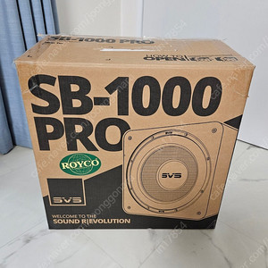 svs sb 1000 pro (black ash) 서브우퍼