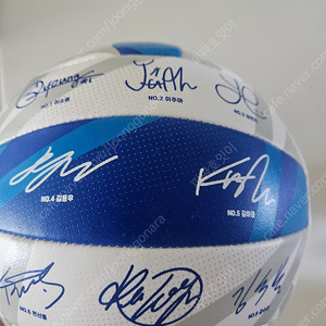 IBK 프린트 싸인공 배구공