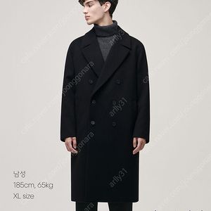 무신사 스탠다드 캐시미어 20 오버사이즈 더블 코트