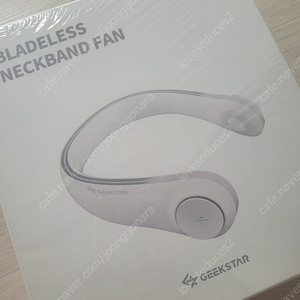 넥밴드 선풍기 새상품