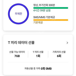 sk 데이터 2기가당 2천원