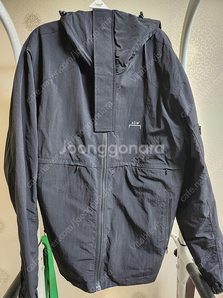 [L] 어콜드월 나일론바람막이 블랙--0