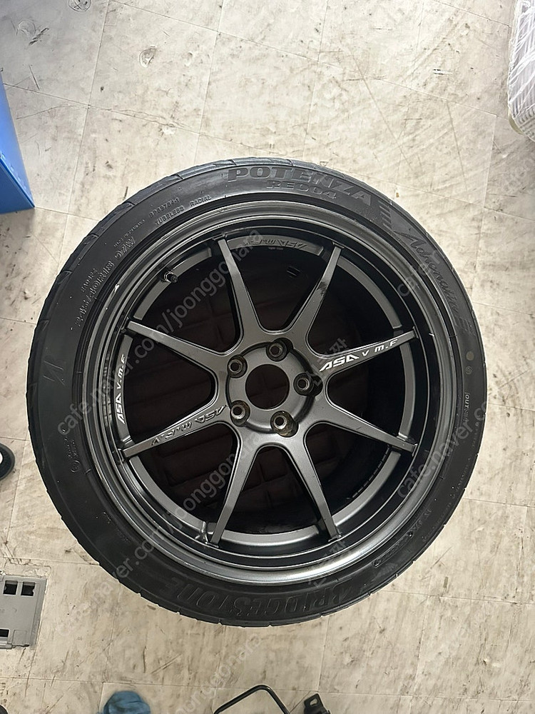 ASA RCI 9J15 18인치 정품 휠 타이어 팝니다.--6