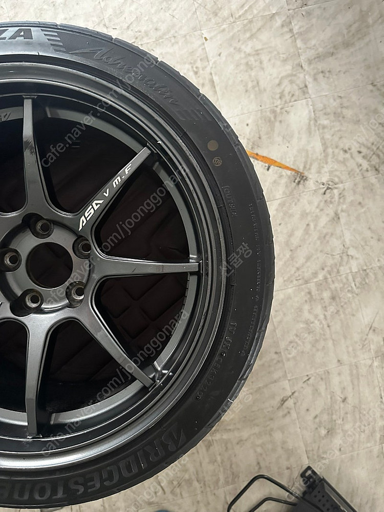 ASA RCI 9J15 18인치 정품 휠 타이어 팝니다.--8