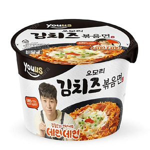 gs25 김치즈볶음면 1950원 ->1000원씩