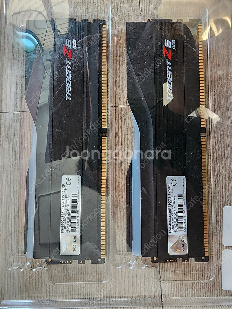 지스킬 트라이던트 z5 rgb ddr5 ram 6400...--1