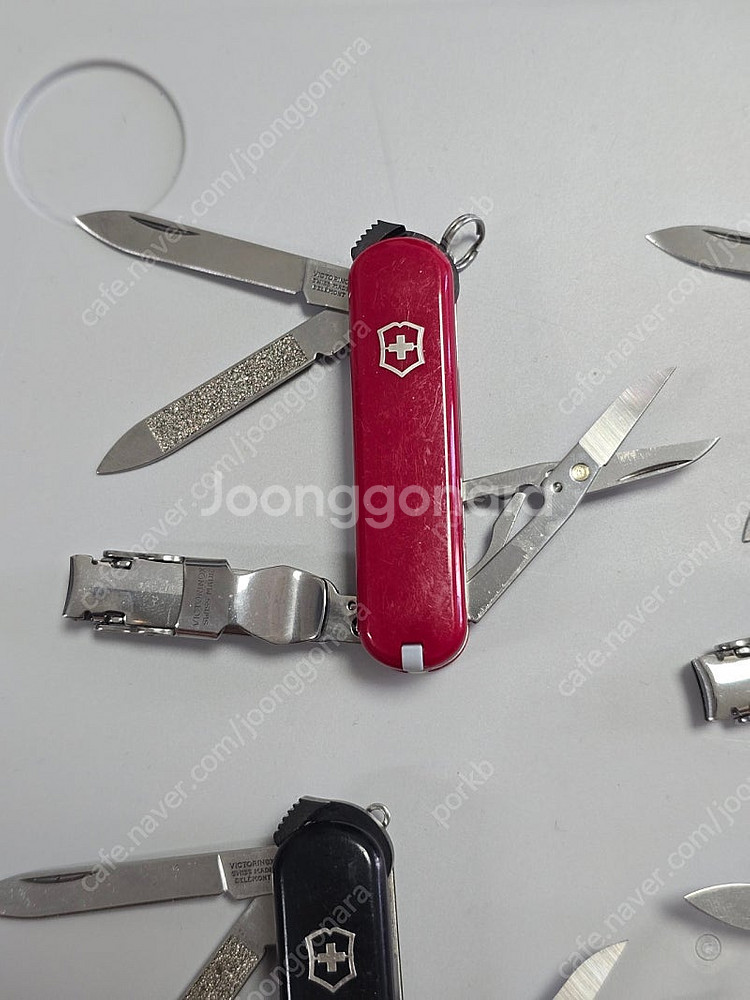 빅토리녹스 또는 웽거 손톱깎이 멀티툴 1개 가격 중고 착불--1