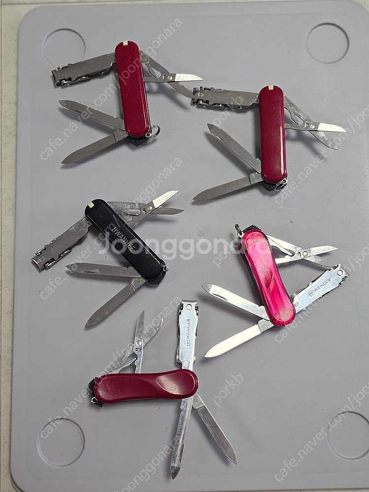 빅토리녹스 또는 웽거 손톱깎이 멀티툴 1개 가격 중고 착불--6