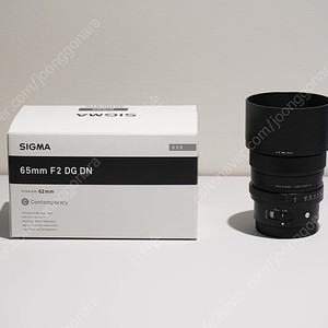 시그마 65mm F2 DG DN Contemporary 렌즈 판매합니다