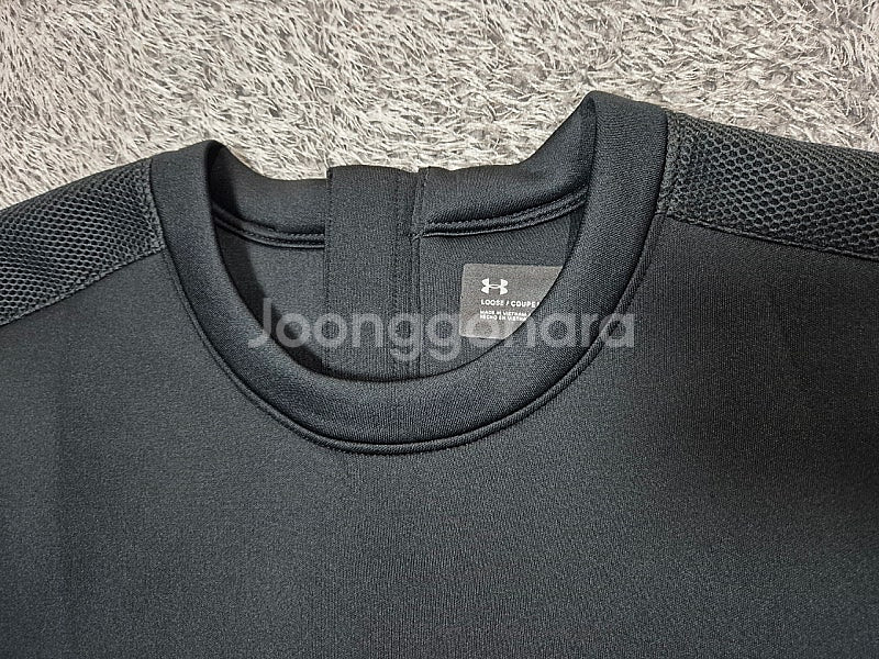 언더아머 여성 네오프렌 맨투맨 M--1