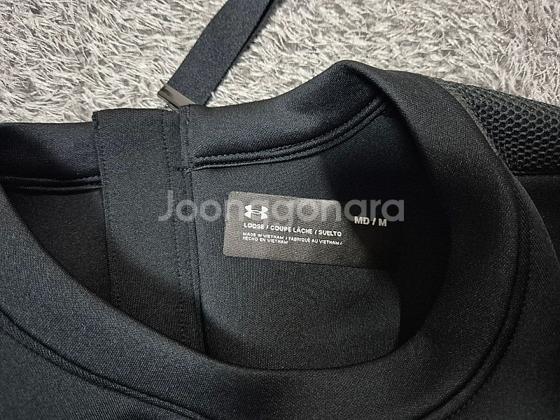 언더아머 여성 네오프렌 맨투맨 M--8