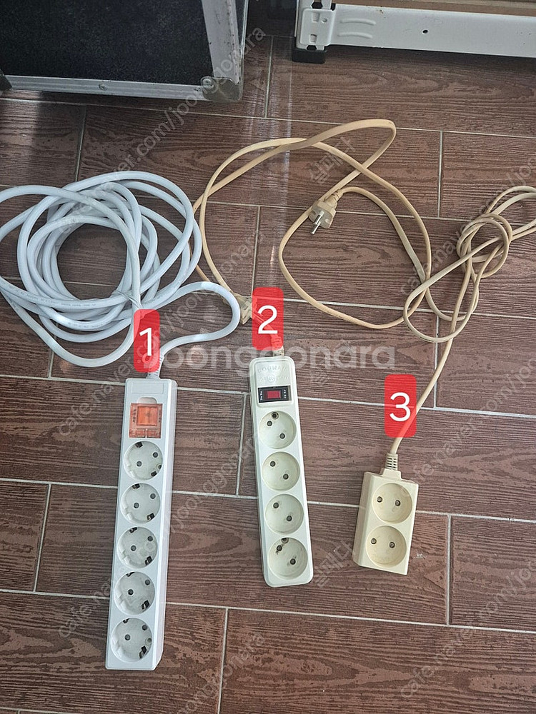 멀티탭 전기선 3개일괄--0