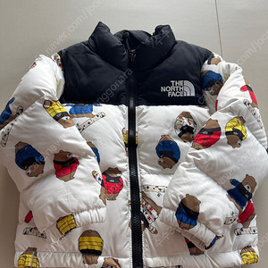 노스페이스 곰돌이 패딩 3t 100