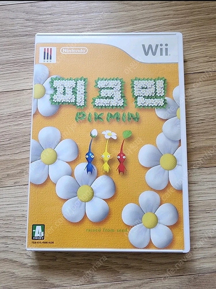 닌텐도위 wii 정품CD 피크민 팝니다 이미지