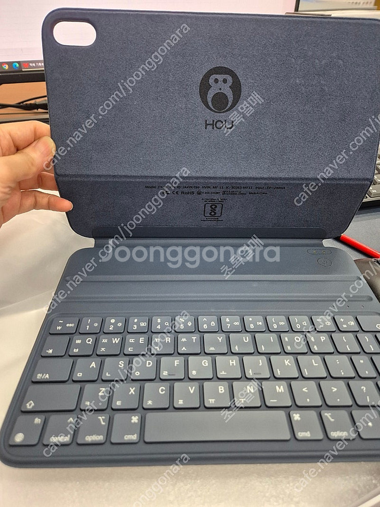 ​ ​ HOU FY-10 아이패드 블루투스 키보드 새상품--1