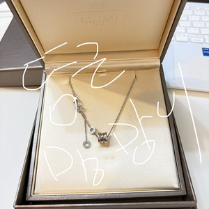 대전 신세계 정품 불가리 비제로원 화이트골드 목걸이 18K (정가 347만원) 상태 좋음 (풀박스)-250만원
