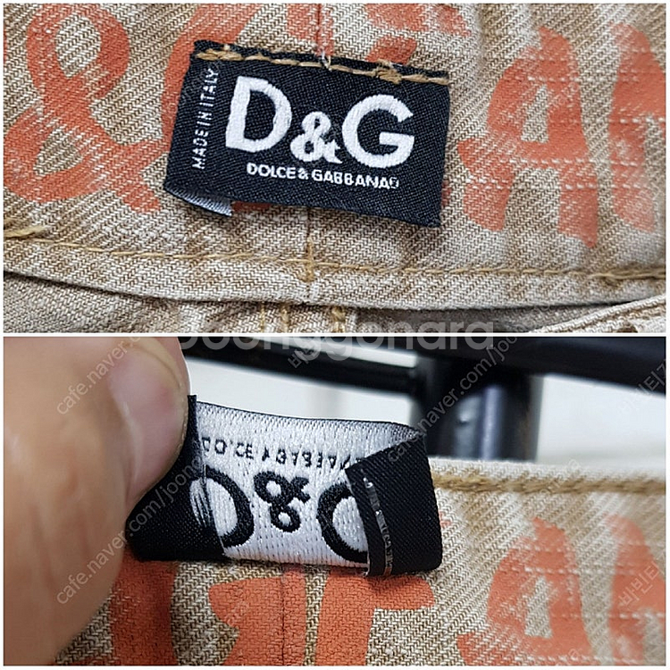 [48/정품] D&G 빈티지 워싱 데님 팬츠--6