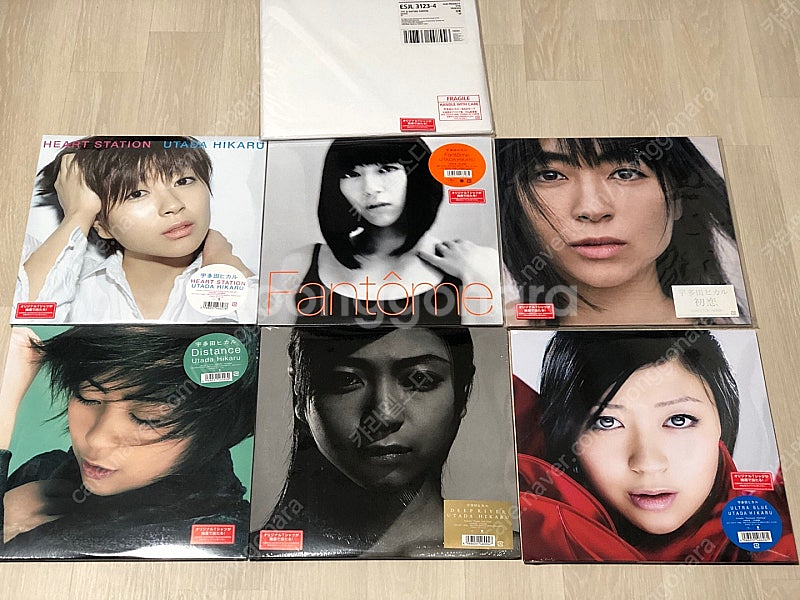 우타다 히카루 (2-8집) LP 미개봉 일괄(UTADA...--0