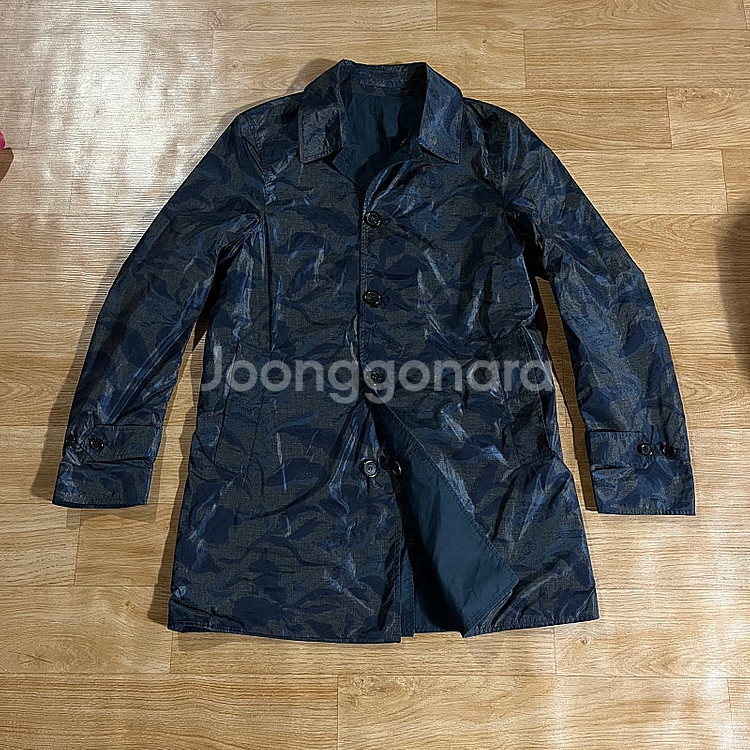 [100] 버버리 카모 바람막에 코트, 지이크 램스킨 ...--3