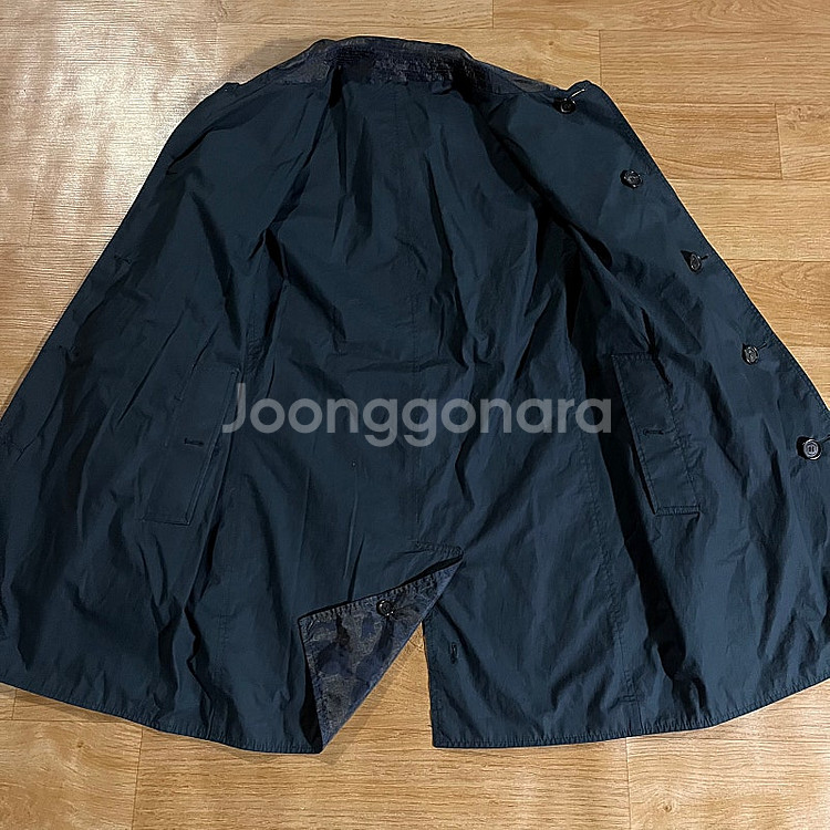 [100] 버버리 카모 바람막에 코트, 지이크 램스킨 ...--8