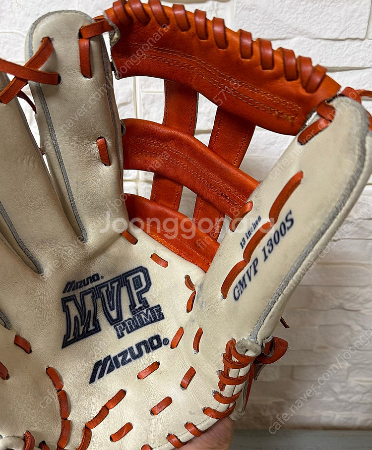 미즈노 MVP 좌투 외야 13인치 야구 글러브--5