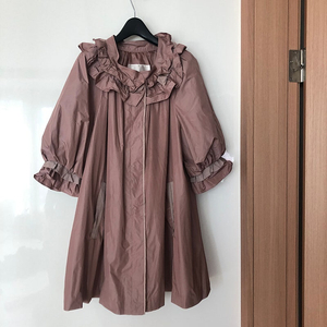 레니본 벌룬 프릴 퍼프 프라다원단 사파리 야상 점퍼 후드 자켓 트렌치코트