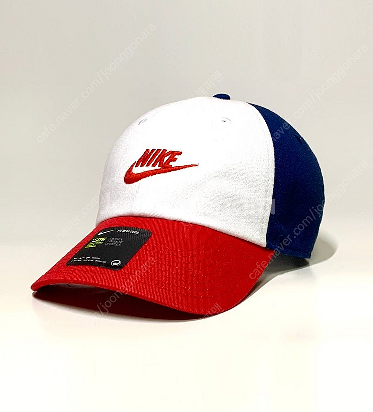 (초레어) NIKE 나이키 헤리티지86 레드/네이비/화이트 프랑스 코리아 볼캡 모자--0