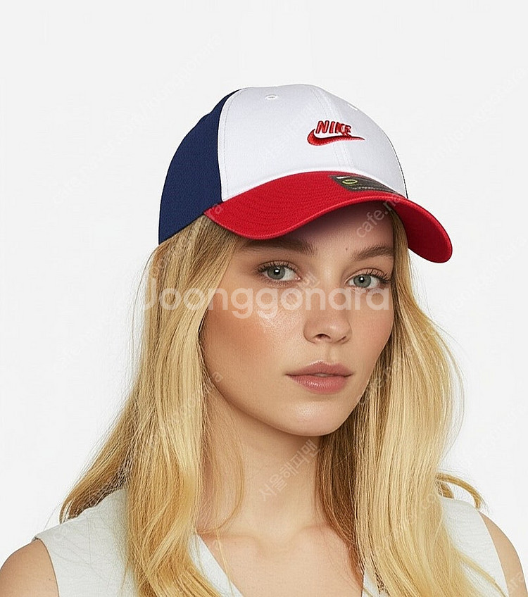 (초레어) NIKE 나이키 헤리티지86 레드/네이비/화이트 프랑스 코리아 볼캡 모자--6