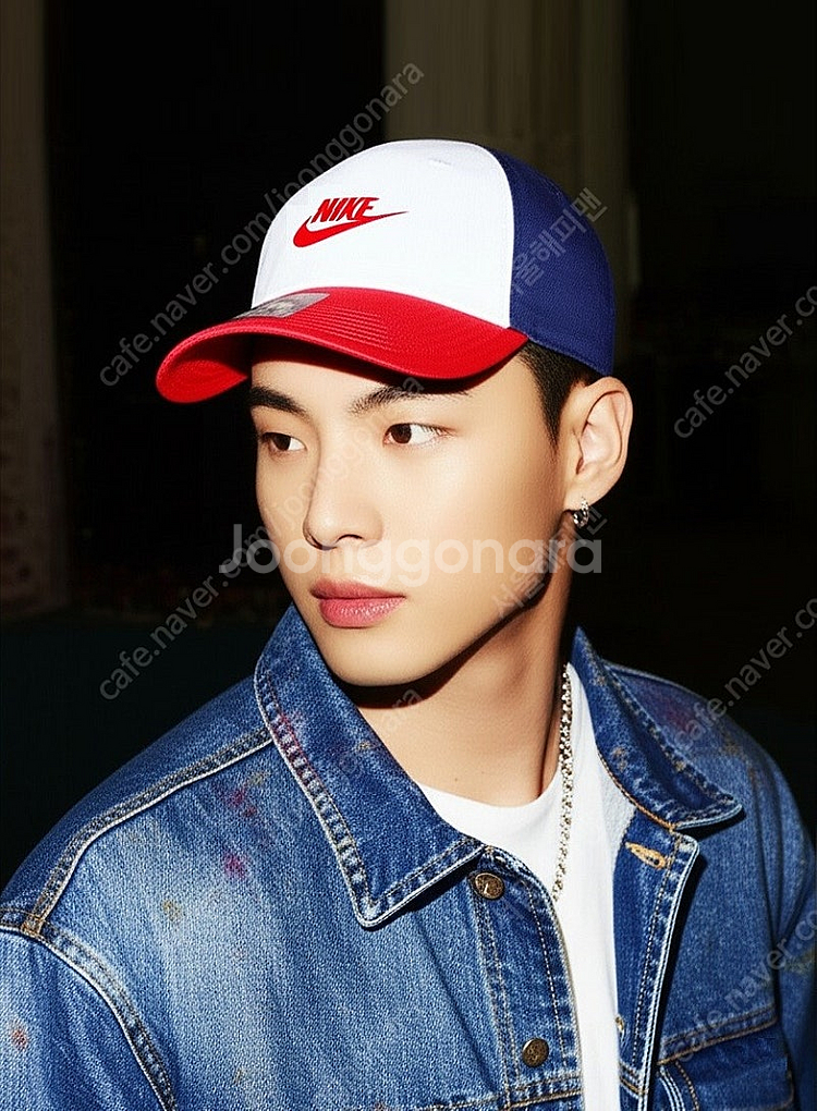 (초레어) NIKE 나이키 헤리티지86 레드/네이비/화이트 프랑스 코리아 볼캡 모자--9