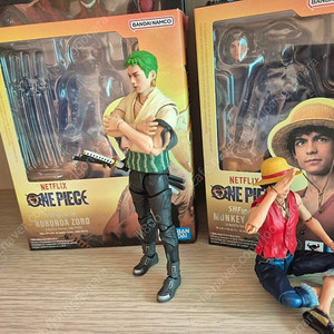 shf 넷플릭스 원피스 조로 & 루피 일괄 판매합니다