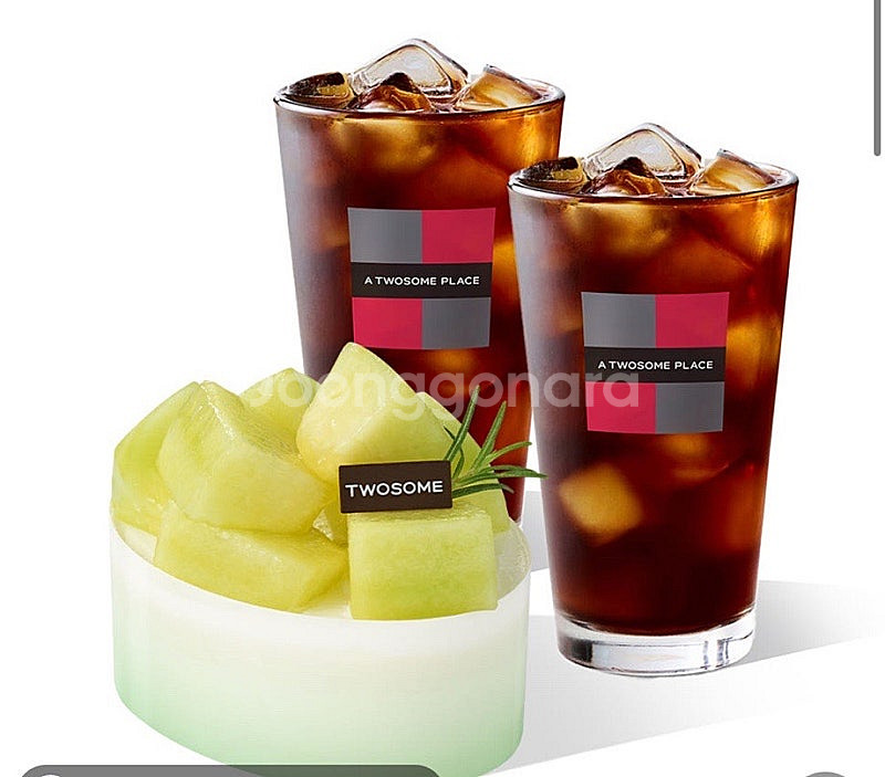 [투썸] 멜론생(쁘띠)+아메리카노R2잔 / 메뉴변경가능...--0