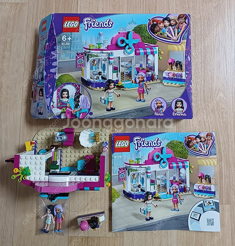 레고 프렌즈 41391 하트레이크 시티 헤어샵--0