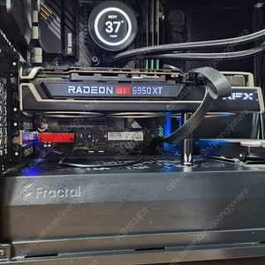 XFX rx 6950xt 그래픽 카드 merc