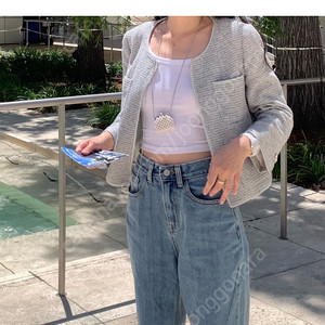 웨어웨더 피터데님 중청 기장추가 스몰 새상품