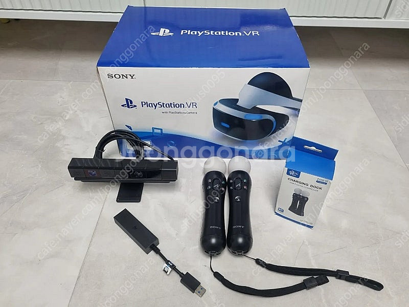 PS4 VR 풀셋(무브봉2.카메라)+PS5용 젠더+무브...--0